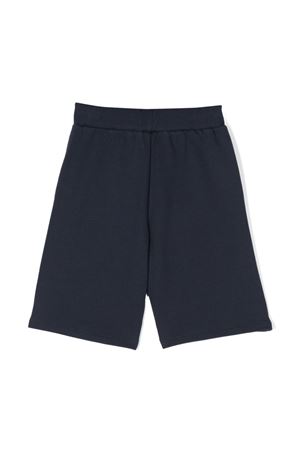 blue cotton shorts BALMAIN PARIS KIDS | BU6P89Z0001649